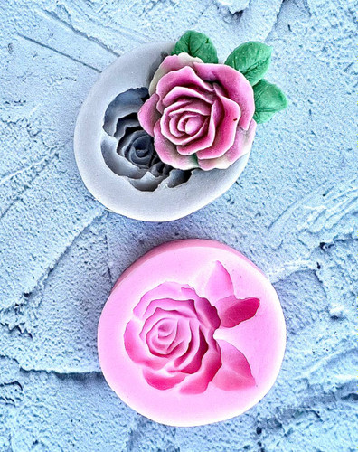 قالب سیلیکونی رز تک سه برگ