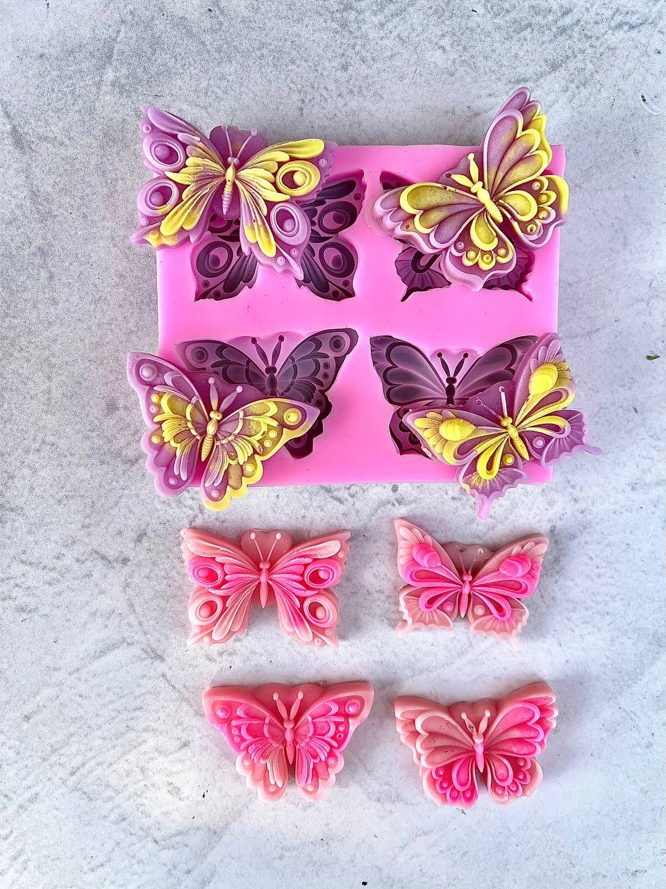 butterfly silicone mold