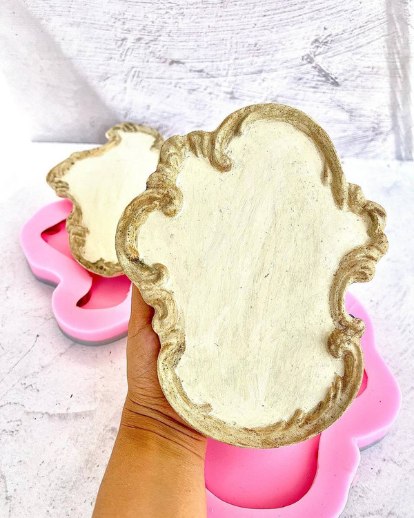 قالب سیلیکونی سینی انگلیسی