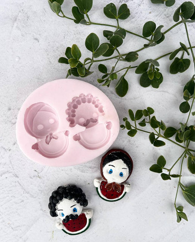 قالب سیلیکونی خانم و آقای یلدا