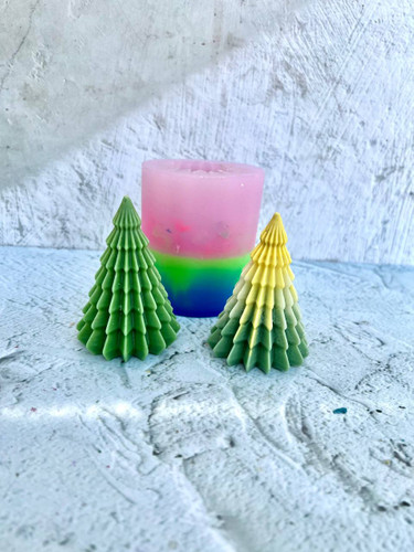 قالب سیلیکونی کاج تیز تیز