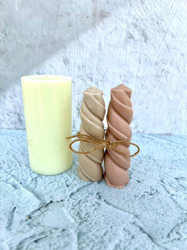 قالب سیلیکونی نیم قلمی هرمی