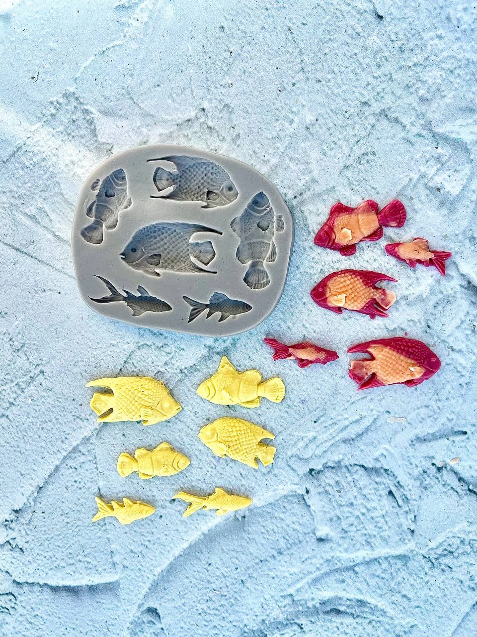قالب سیلیکونی ماهی جور