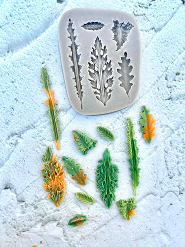 قالب سیلیکونی 5 برگ متنوع