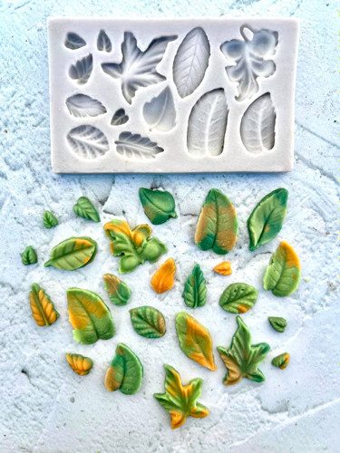 قالب سیلیکونی برگ جور کوچک