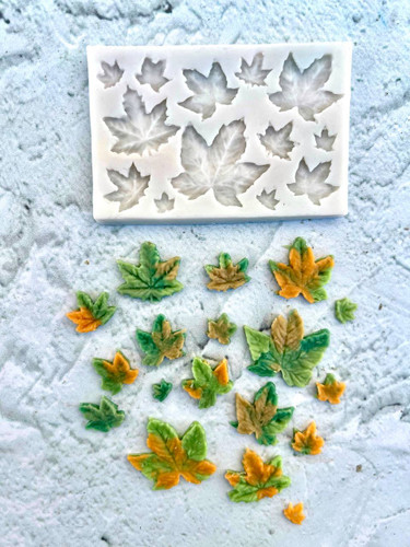 قالب سیلیکونی برگ مو ریز