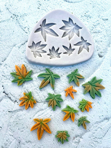 قالب سیلیکونی 6 برگ مو