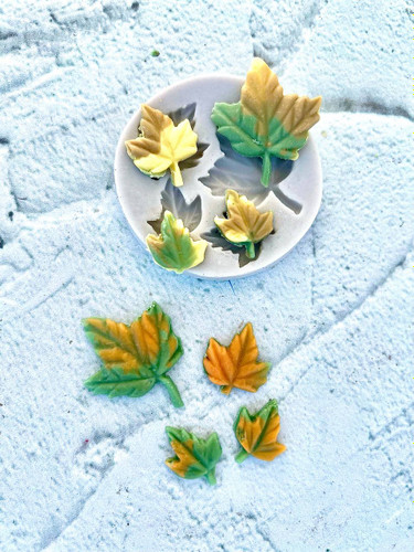 قالب سیلیکونی برگ مو گرد