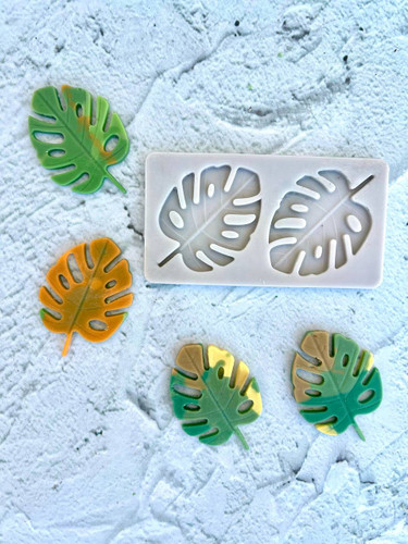 قالب سیلیکونی دو برگ هاوایی