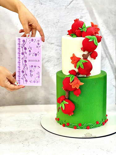 قالب سیلیکونی حاشیه انار