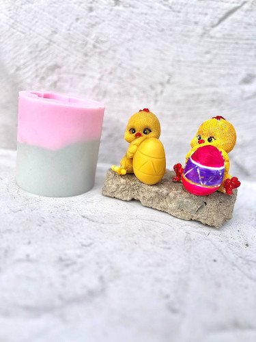 قالب سیلیکونی جوجه با تخم مرغ