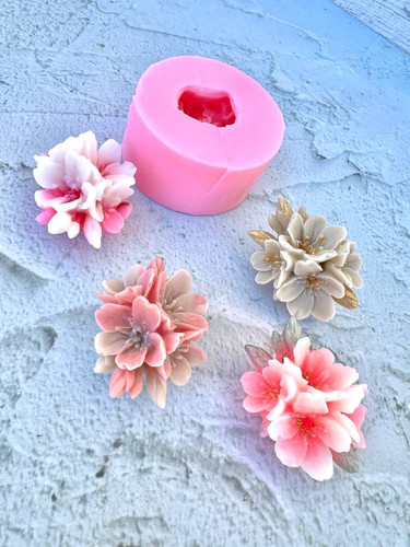 قالب سیلیکونی چهار شکوفه