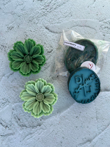 رنگ شمع رزماری مدل قرصی - DJ candles