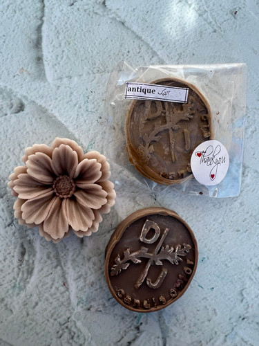 رنگ شمع آنتیک مدل قرصی - DJ candles