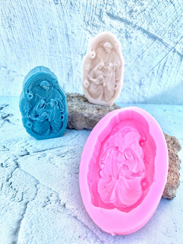 قالب سیلیکونی کتیبه مسیح