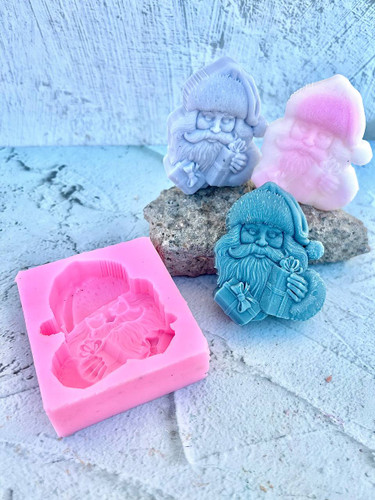 قالب سیلیکونی بابانوئل و هدیه