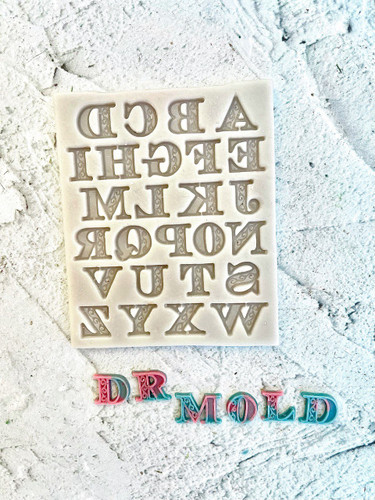 قالب سیلیکونی حروف طرح دار