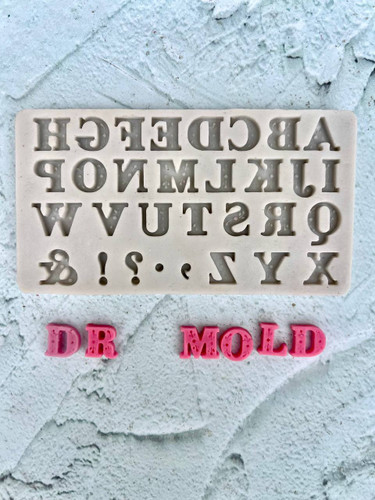 مولد فوندانتی حروف طرح دار 1.5 سانتی