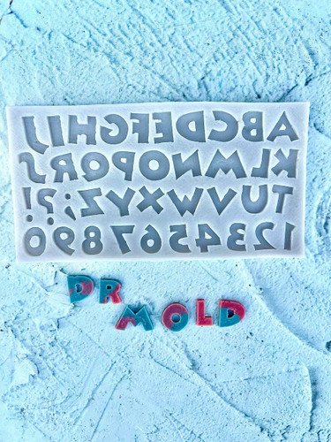 مولد فوندانتی حروف انگلیسی 1.5 سانتی