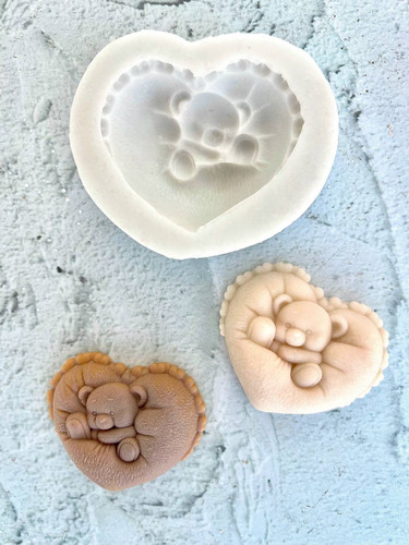 قالب سیلیکونی تدی بالشی