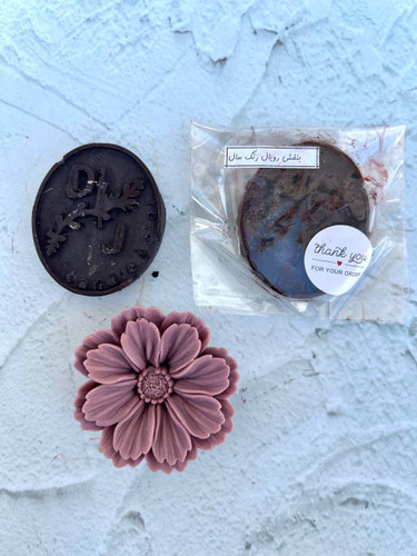 رنگ شمع بنفش