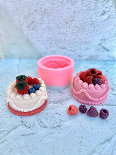 قالب سیلیکونی کیک خامه ای