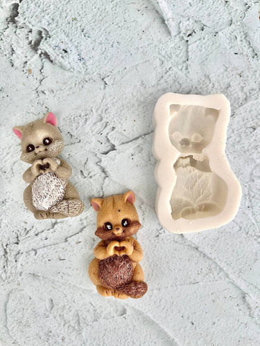 قالب سیلیکونی گربه