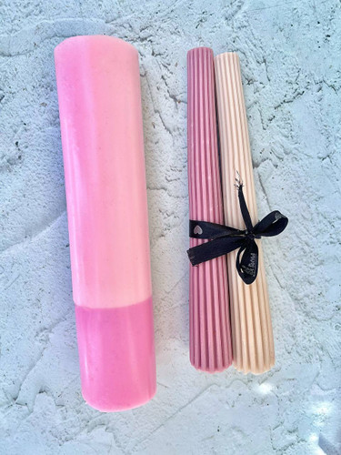 قالب سیلیکونی قلمی شیاردار مخروطی