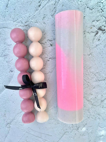 قالب سیلیکونی شمع قلمی توپی