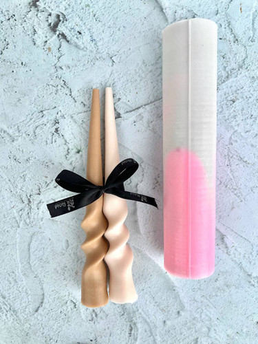 قالب سیلیکونی شمع قلمی 2پیچ