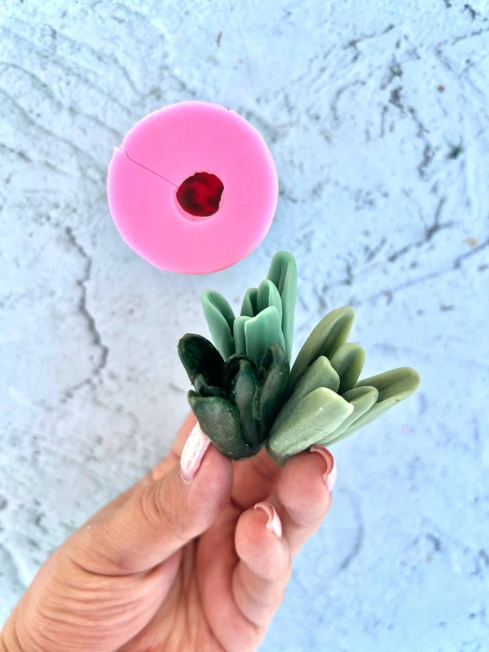 قالب سیلیکونی برگ زعفران