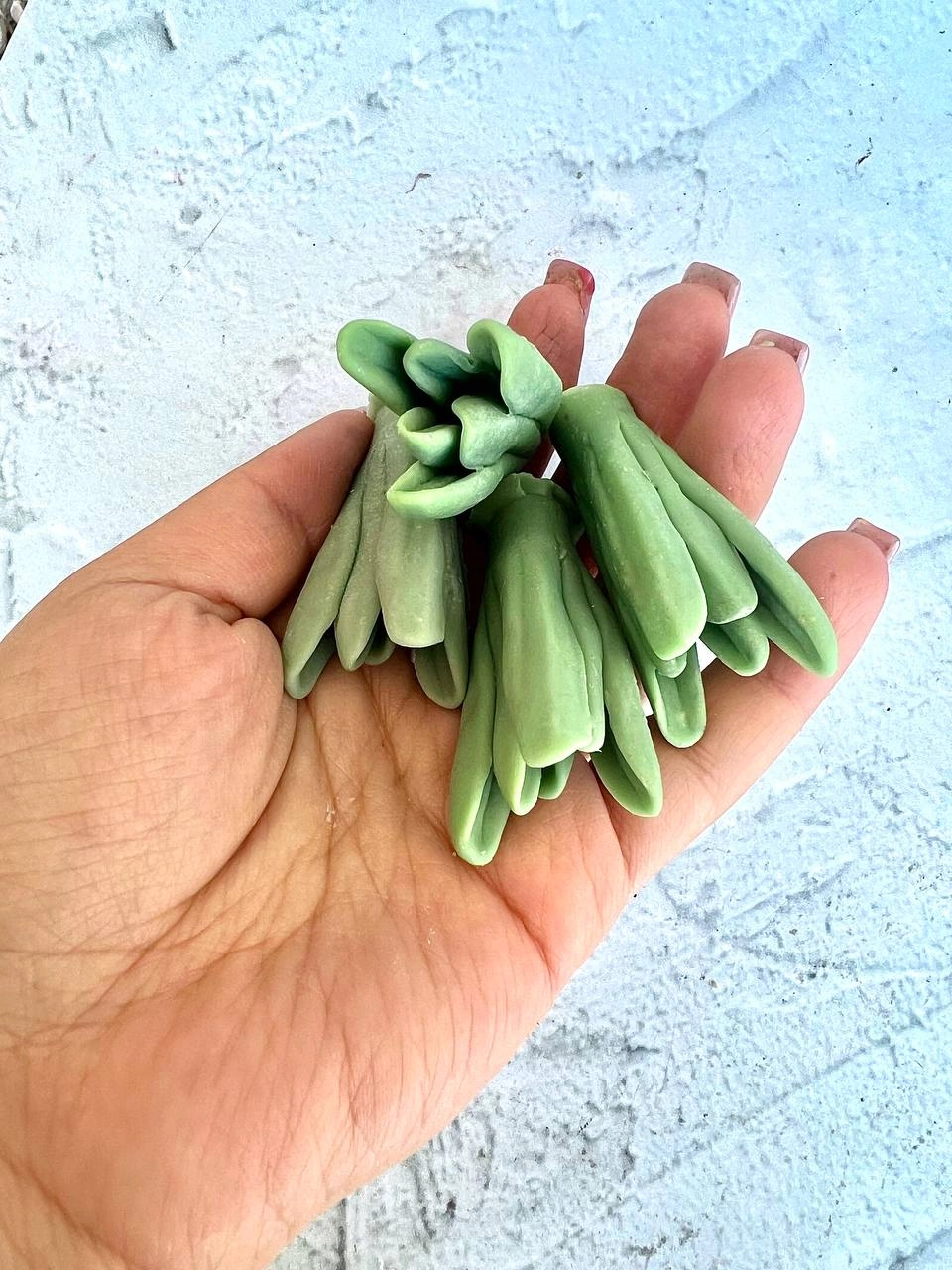 قالب سیلیکونی برگ زعفران