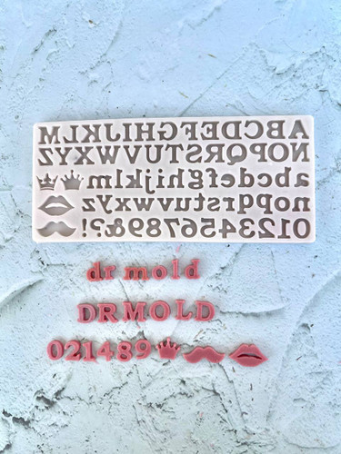 مولد فوندانتی اعداد و حروف کوچک و بزرگ1.5 سانتی