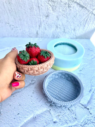 قالب سیلیکونی سبد گرد