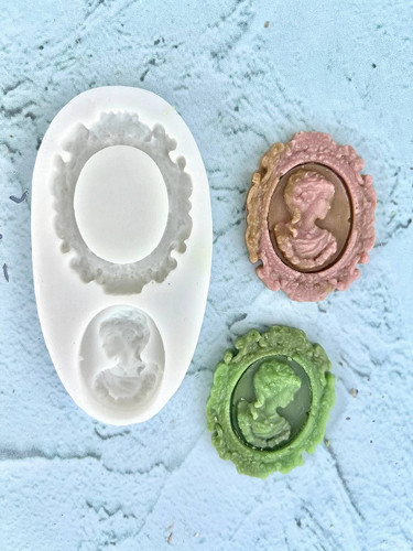 قالب سیلیکونی پلاک الیزابت