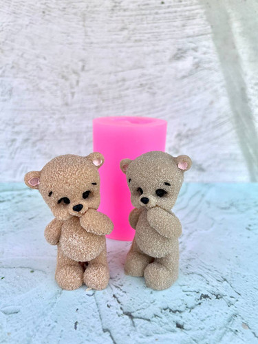 قالب سیلیکونی تدی خجالتی کد2