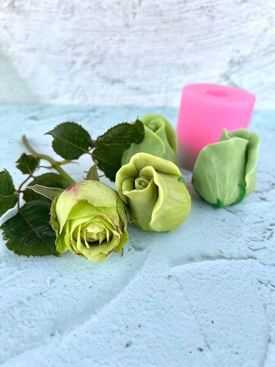 قالب سیلیکونی غنچه رز ژورنالی