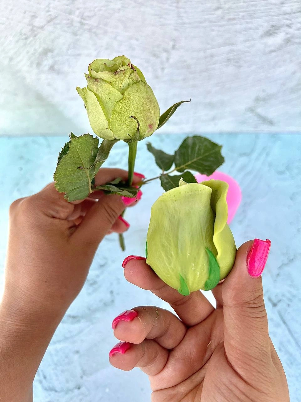 قالب سیلیکونی غنچه رز ژورنالی