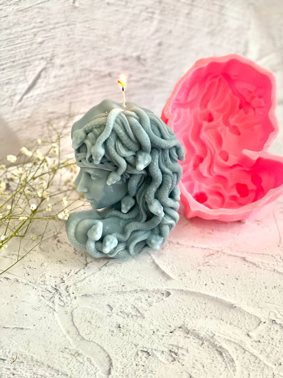 قالب سیلیکونی مدوسا