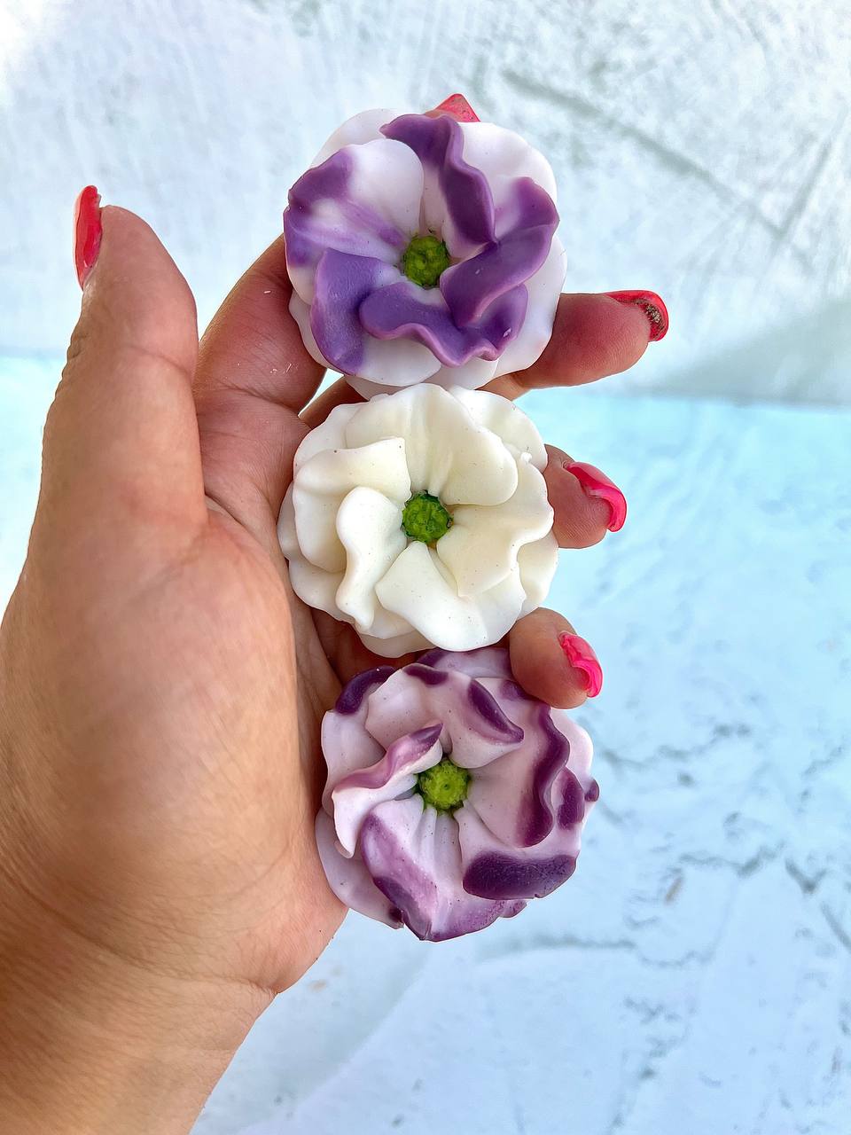 قالب سیلیکونی گل لیسیانتوس