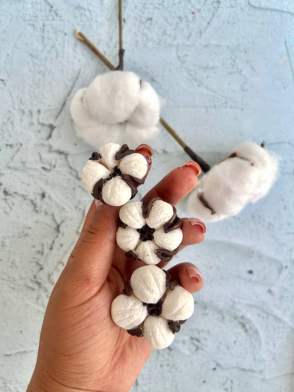قالب سیلیکونی گل پنبه