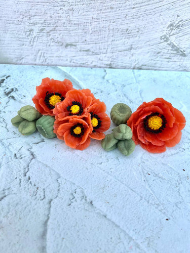 قالب سیلیکونی گل شقایق