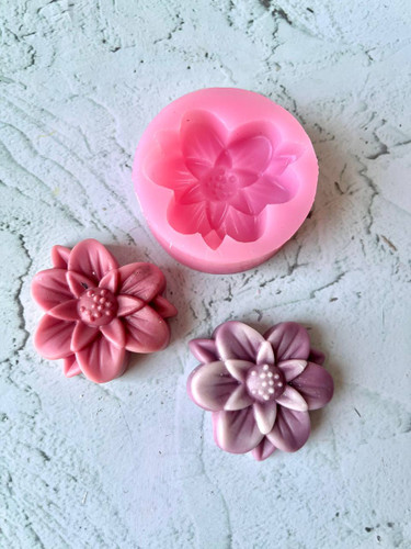 قالب سیلیکونی گل حلوایی