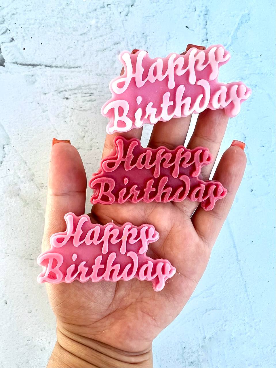 قالب سیلیکونی happy birthday