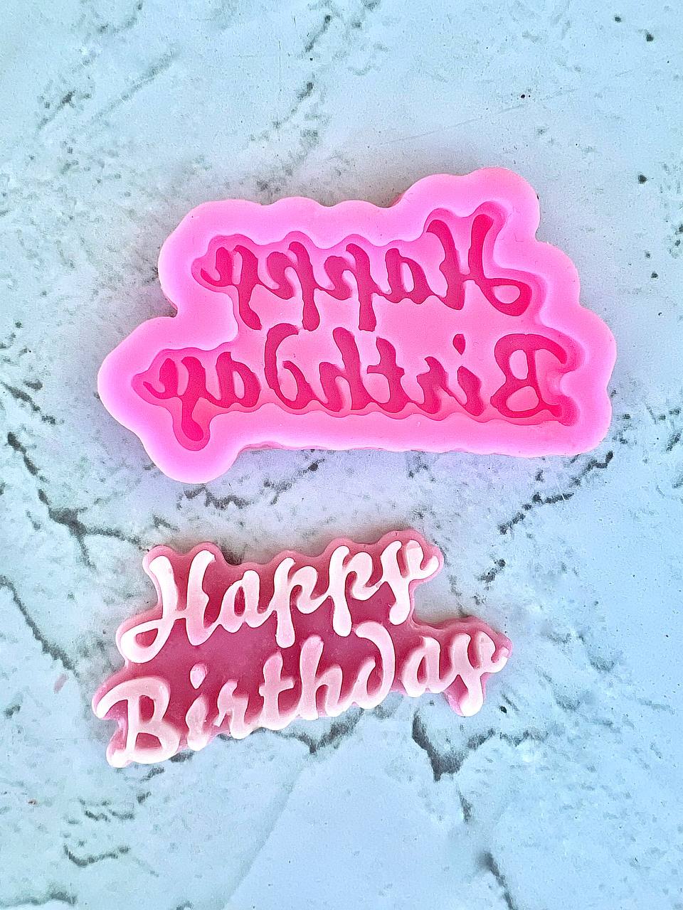 قالب سیلیکونی happy birthday