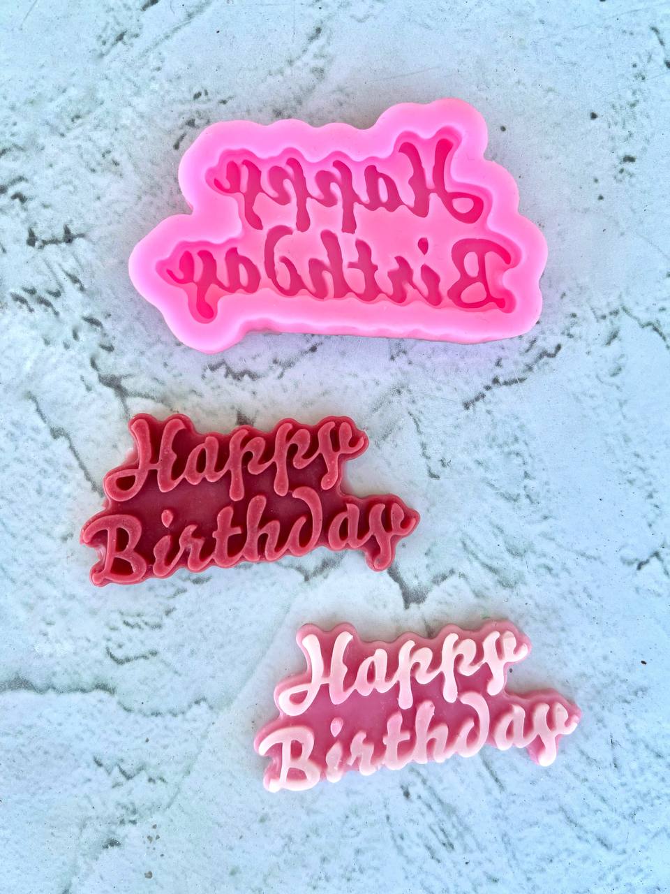 قالب سیلیکونی happy birthday