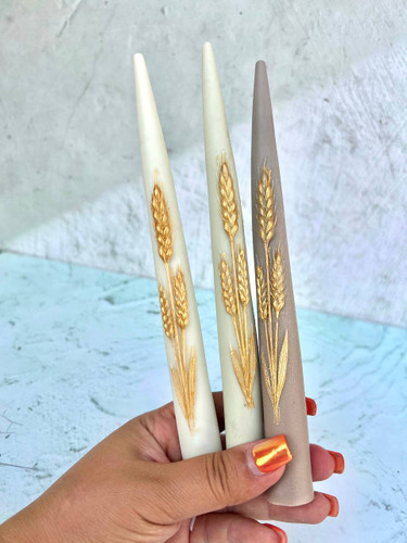 قالب سیلیکونی شمع قلمی گندم