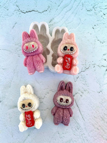 قالب سیلیکونی لبوبو دوتایی کولا وساده