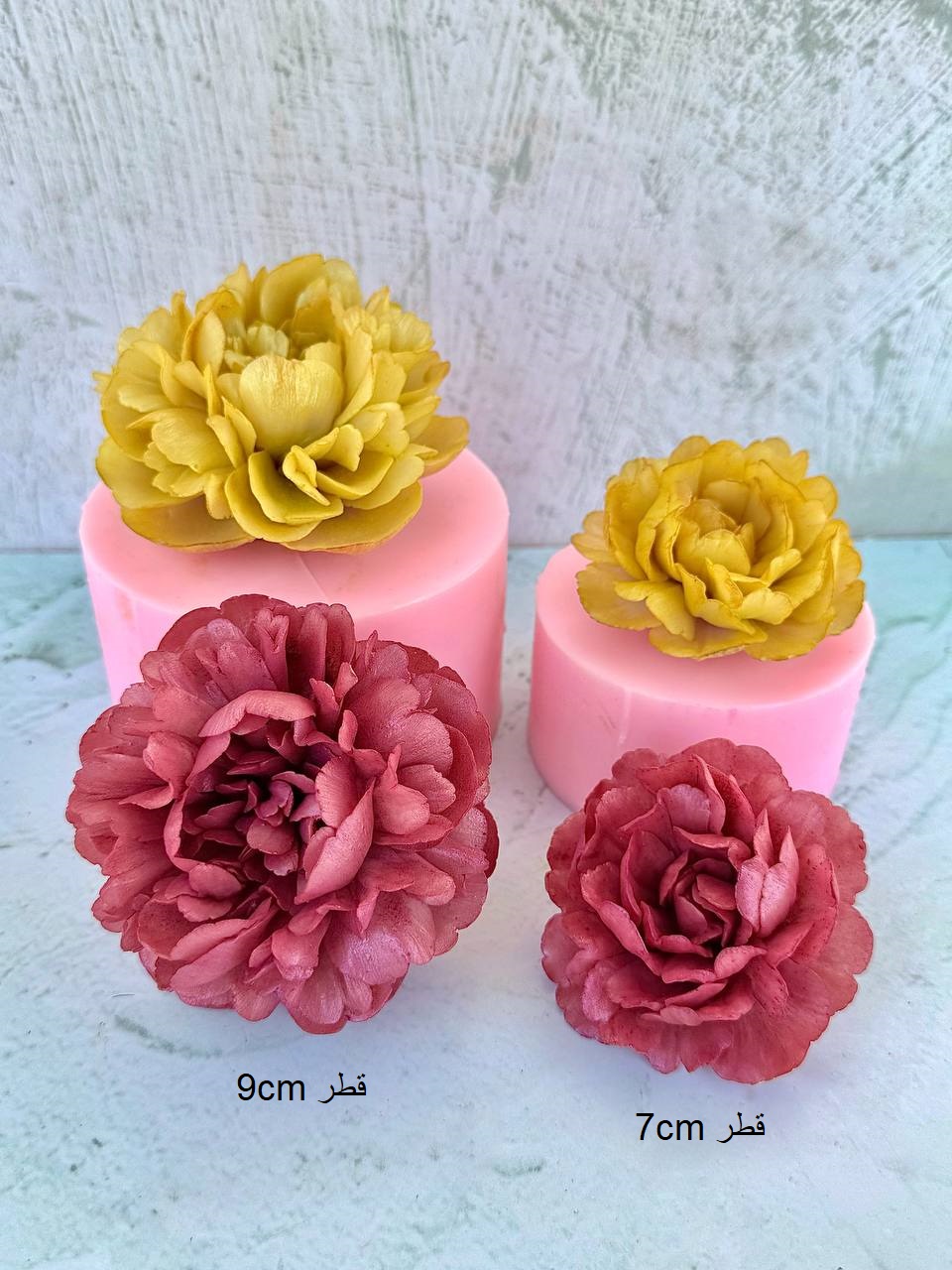 قالب سیلیکونی گل صدتومانی