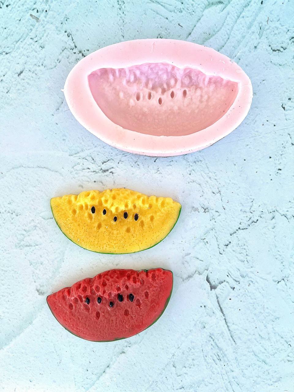 قالب سیلیکونی قاچ هندوانه کد 1